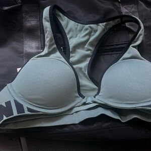 PINK Victoria's Secret Green Lightly Lined Bralette